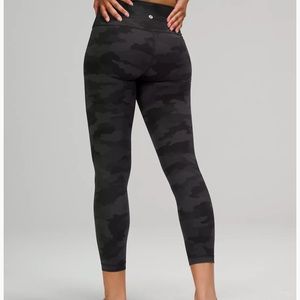 camo yoga pants lululemon